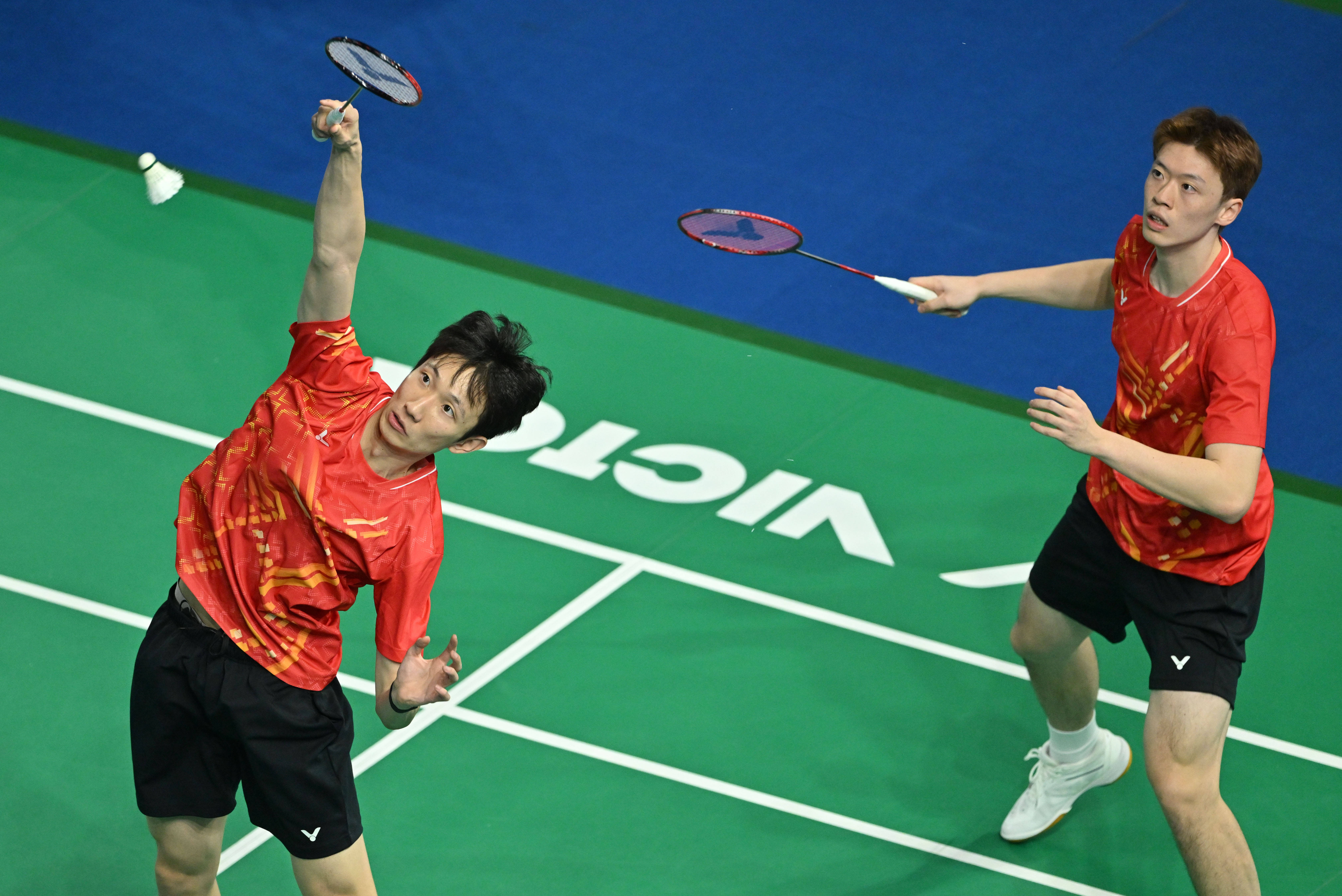 （全運(yùn)会）羽毛球——男子团躰(tǐ)小组赛：江囌(sū)队勝(shèng)湖北(běi)队