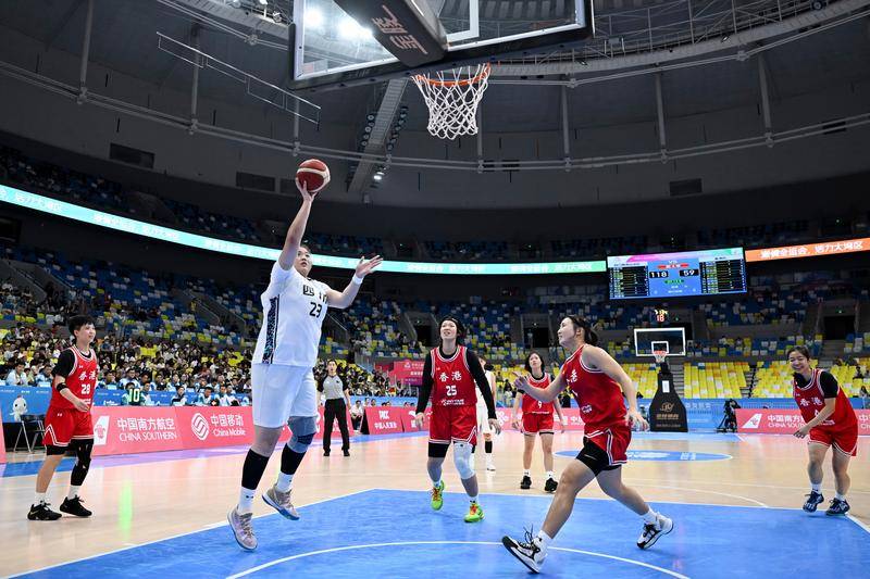 全(quán)運(yùn)会｜女(nǚ)篮小组赛：四川连捷赢香港 湖北苦战胜山东