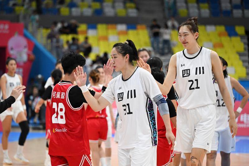 全运会｜女篮小组赛：四川连捷赢香港 湖北苦战胜山东